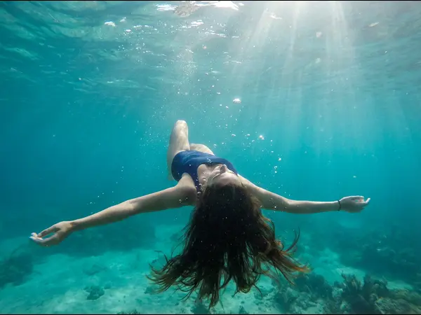 floating